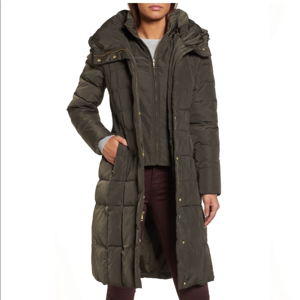 Cole Haan Signature Puffer Jacket (Forest)